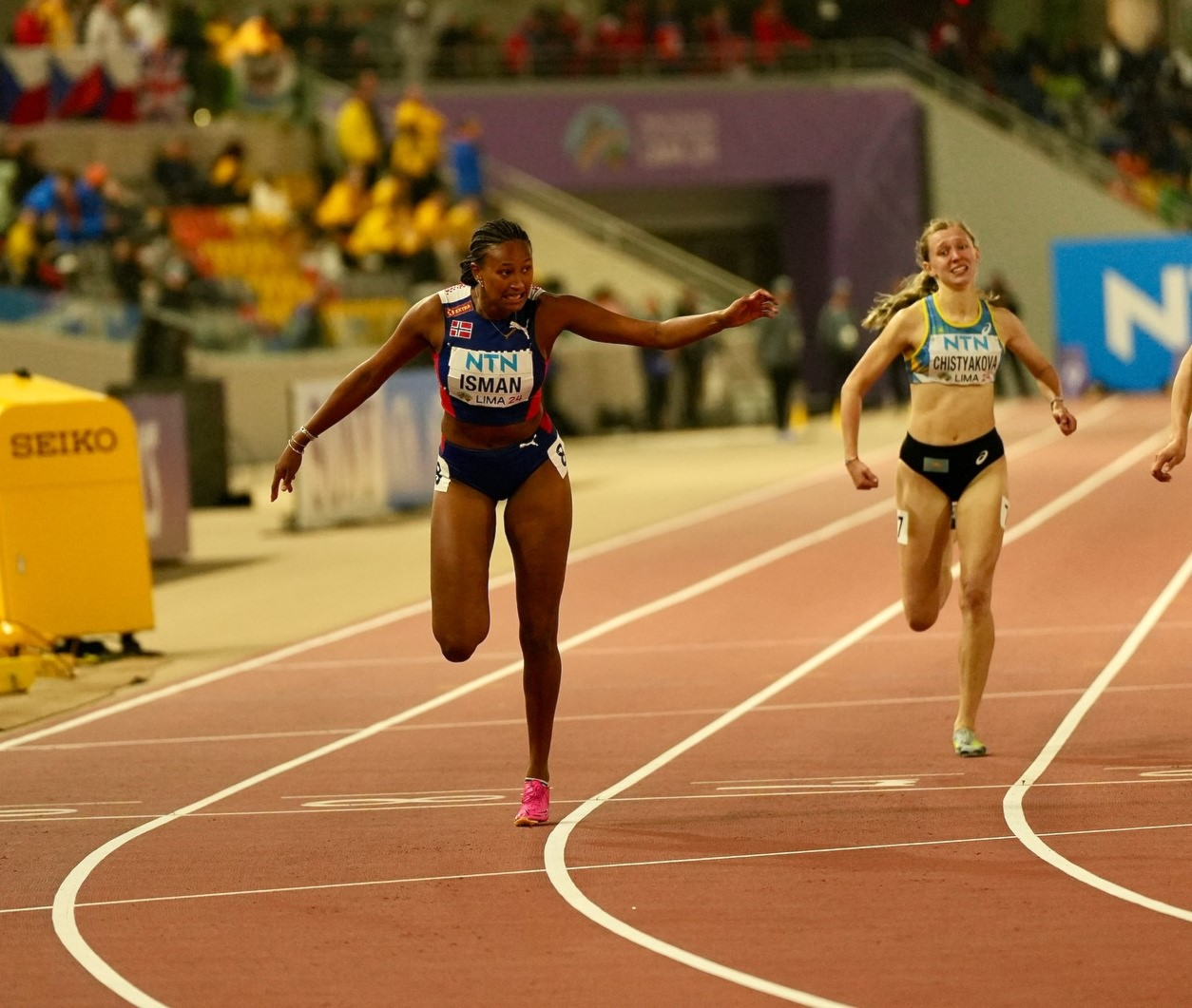 Jamila, nr. 10 i U20 VM i Lima, Peru.